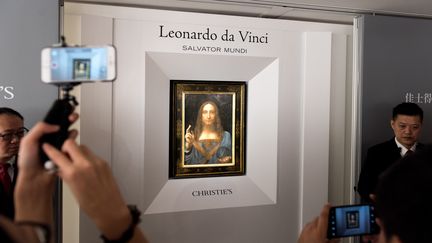 Le tableau "Salvator Mundi" de Léonard de Vinci a disparu. (JAYNE RUSSELL / ANADOLU AGENCY)