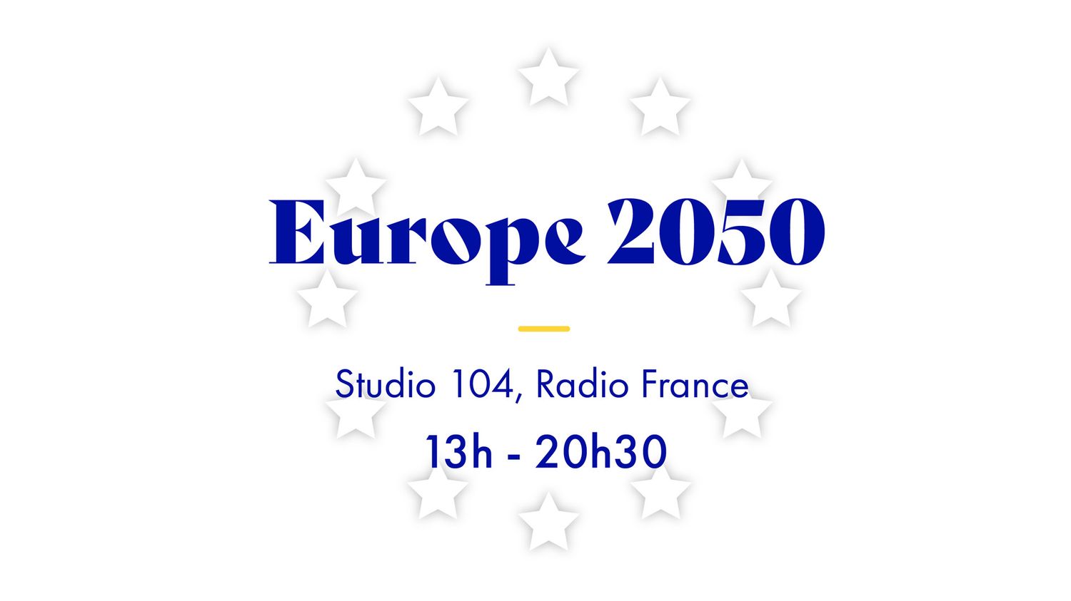 follow the conference on the future of Europe live, on May 9 at the Maison de la Radio et de la Musique