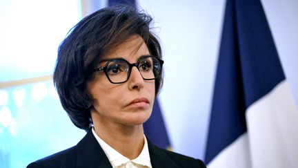 Rachida Dati, ministre de la Culture, le 20 janvier 2024, à Paris. (BERTRAND GUAY / AFP)