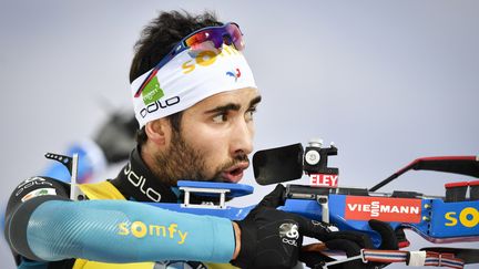 Martin Fourcade au tir (ANDERS WIKLUND / TT NEWS AGENCY)