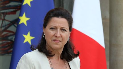 La ministre de la Santé Agnès Buzyn à l'Elysée, à Paris, le 30 mai 2018. (LUDOVIC MARIN / AFP)