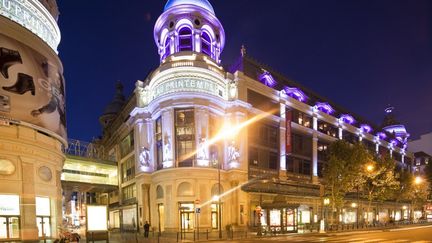 Le grand magasin Printemps-Haussmann de Paris est situ&eacute; boulevard Haussmann, dans le&nbsp;9e arrondissement de la capitale. (GARDEL BERTRAND / HEMIS.FR)