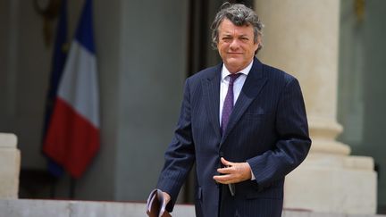 Jean-Louis Borloo, pr&eacute;sident du Parti radical, au palais de l'Elys&eacute;e pour une r&eacute;union avec le pr&eacute;sident de la R&eacute;publique, le 11 juin 2012. (CHRISTOPHE PETIT TESSON / MAXPPP)