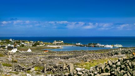 L'île d'Inis Mór, au large de Galway. (CHRIS HILL / PHOTODISC)