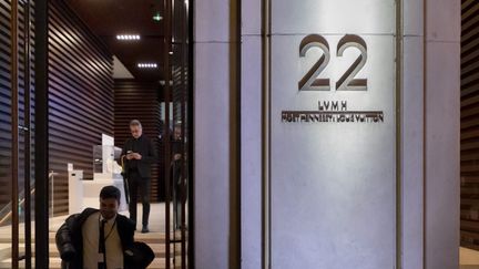 Le siège de LVMH à Paris. (VINCENT ISORE / MAXPPP)