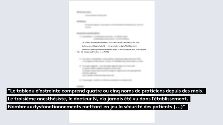 Compte-rendu de la commission médicale d’établissement en date du 24 juin 2022.&nbsp; (DOCUMENT CELLULE INVESTIGATION DE RADIO FRANCE)