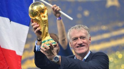 Le sélectionneur de l'équipe de France, Didier Deschamps, le 15 juillet 2018.&nbsp; (FRANK HOERMANN/SVEN SIMON / SVEN SIMON)