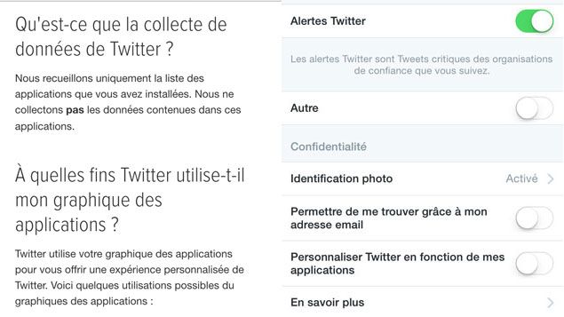 &nbsp; (Les explications de Twitter sur la détection des applications © Capture d'écran/Twitter)