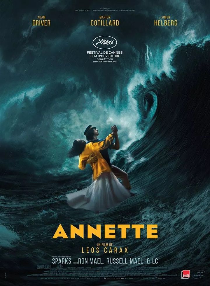 L'affiche de "Annette" de Léos Carax (2020). (UGC DISTRIBUTION)