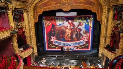 Représentation au Grand Théâtre de Tours de Man'zelle Nitouche, 2018
 (GUILLAUME SOUVANT / AFP)