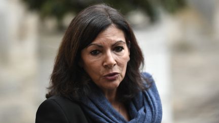 Anne Hidalgo, le 3 décembre 2018, à Paris.&nbsp; (STEPHANE DE SAKUTIN / AFP)