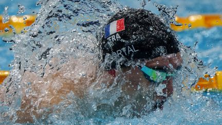 Alex Portal aux Jeux paralympiques de Tokyo.&nbsp; (YASUYOSHI CHIBA / AFP)