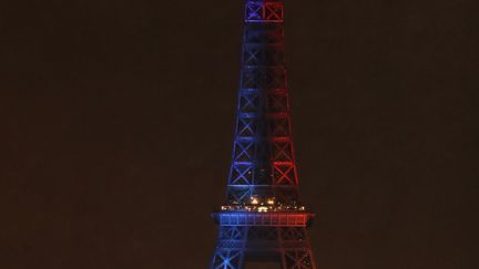 "Made For Sharing"  le slogan de Paris 2024 (PATRICK KOVARIK / AFP)