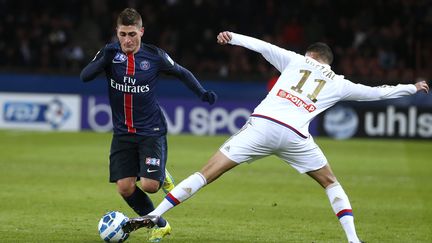 Le milieu de terrain italien du Paris Saint-Germain, Marco Verratti.  (THOMAS SAMSON / AFP)