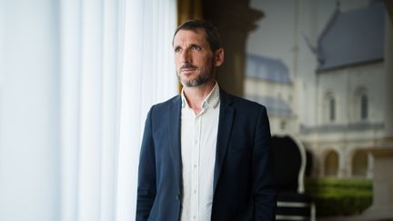 Le député LREM Matthieu Orphelin, à Angers (Maine-et-Loire), le 7 juin 2017. (JEAN-SEBASTIEN EVRARD / AFP)