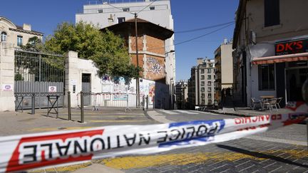 A 36-year-old man was found dead with a gunshot wound in his vehicle embedded in a street in the 3rd arrondissement of Marseille, on October 4, 2024. (PENNANT FRANCK / MAXPPP)