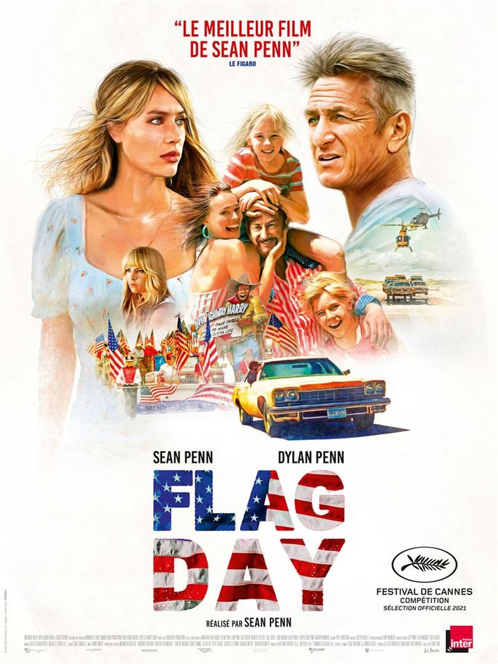 L'affiche de "Flag Day" de Sean Penn (2021). (LE PACTE)