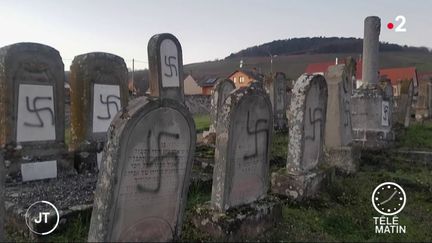 Tombes profanées en Alsace (France 2)