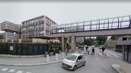 La préfecture de Nice où travaille Eric D., le fonctionnaire interné de force par&nbsp;le préfet des Alpes-Maritimes entre le 9 et le 16 août 2019.&nbsp; (CAPTURE D'ECRAN GOOGLE MAPS)