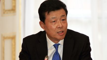 L'ambassadeur de Chine au Royaume-Uni, Liu Xiaoming, le 27 octobre 2011, &agrave; Londres. (JIN YI BJ / IMAGINECHINA / AFP)