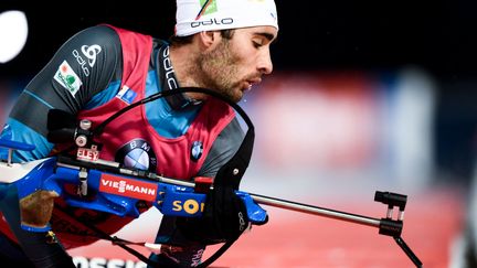 Le biathlète tricolore, Martin Fourcade, à Östersund en Suède.