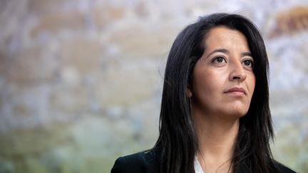 Karima Delli à Paris, le 25 mars 2019. (CHRISTOPHE MORIN / MAXPPP)