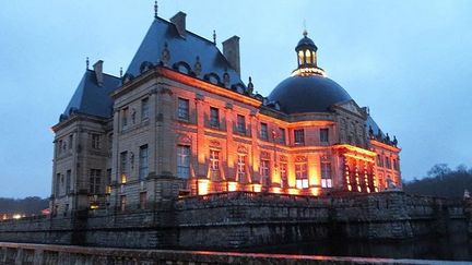 Le château&nbsp;de Vaux-le-Vicomte sur la commune de Maincy (Seine-et-Marne) où&nbsp; a été organisé une fête géante par Nicolas Fouquet,&nbsp;surintendant des Finances à l'époque de Mazarin.&nbsp; (STÉPHANE MILHOMME / RADIO FRANCE)