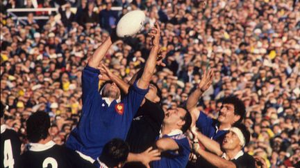 &nbsp; (Coupe du monde de Rugby - 20 Juin 1987 - Finale France / All Blacks © Maxppp)