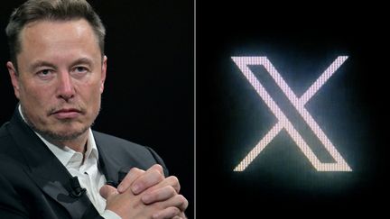 Elon Muks è proprietario della rete di social media X dall'aprile 2022. (ALAIN JOCARD / AFP)