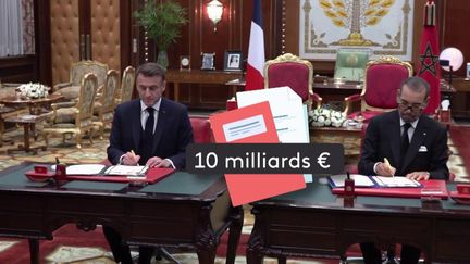 Visite d'Emmanuel Macron au Maroc : 10 milliards d’euros de contrats et plusieurs projets en vue