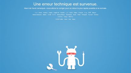 &nbsp; (Des dysfonctionnements inexpliqués sur Twitter mardi © Capture d'écran Twitter)