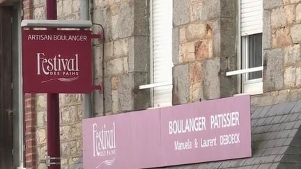 Boulangerie de village, Manche. (FRANCE 2)