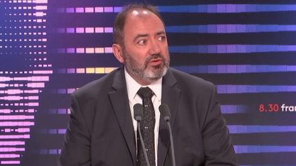 François Braun, ministre de la Santé, sur franceinfo, le 27 juillet 2022. (FRANCEINFO / RADIO FRANCE)