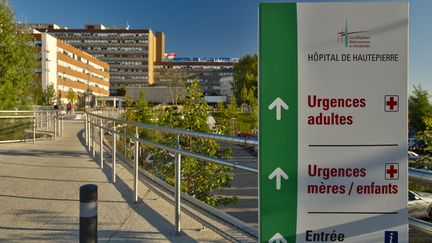 L'hôpital de Hautepierre, à Strasbourg (Bas-Rhin), le 26 septembre 2017. (JEAN ISENMANN / ONLY FRANCE)