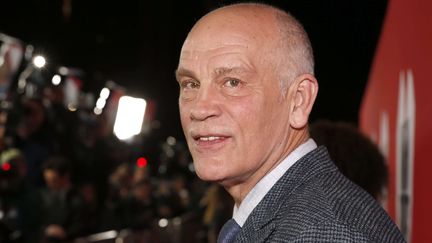 Le com&eacute;dien am&eacute;ricain John Malkovich, &agrave; l'occasion de la premi&egrave;re de "Warm Bodies", &agrave; Los Angeles (Californie), le 29 janvier 2013.&nbsp; (TODD WILLIAMSON / AP / SIPA)