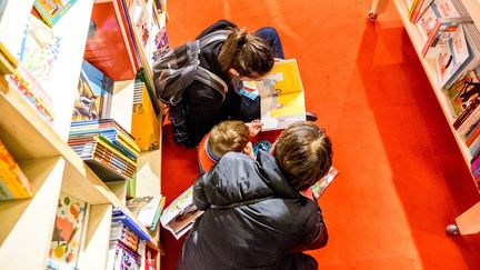 35e édition du Salon du livre jeunesse de Montreuil (Seine-Saint-Denis), le 27 novembre 2021. (BRUNO LEVESQUE / MAXPPP)