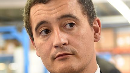 Le directeur de campagne de Nicolas Sarkozy pour la primaire à&nbsp;droite, Gérald Darmanin, à Vendôme (Loir-et-Cher), le 8 septembre 2016. (GUILLAUME SOUVANT / AFP)