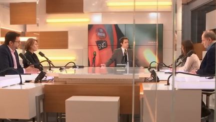 Roxane Lundy, la présidente du MJS sur franceinfo le jeudi 22 février. (RADIO FRANCE)