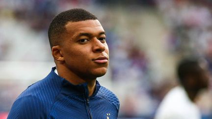 Kylian Mbappé a été écarté de la tournée du PSG au Japon. (IBRAHIM EZZAT / NURPHOTO)