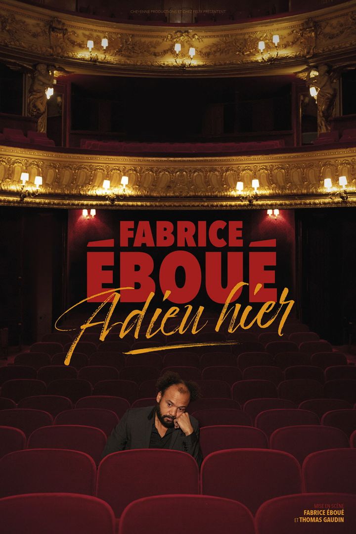 Le spectacle de Fabrice Éboué, "Adieu hier". (CHEYENNE PRODUCTION)