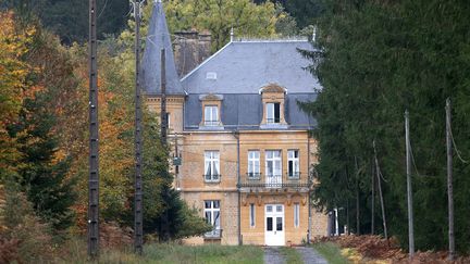 Le château du Sautou dans les Ardennes, ancienne propriété de Michel Fourniret. (FRANCOIS NASCIMBENI / AFP)