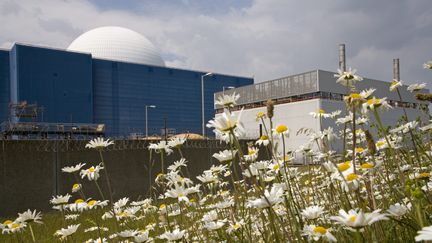 La centrale nucléaire de Sizewell (Grande-Bretagne). (ERNIE JANES / MAXPPP)