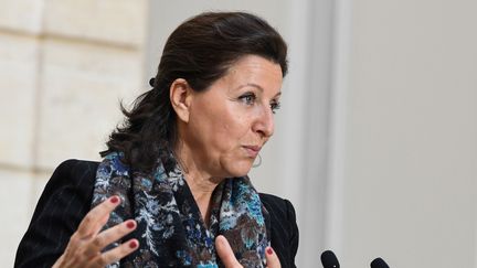 La ministre de la Santé Agnès Buzyn, le 24 janvier 2020 à l'Elysée. (ALAIN JOCARD / AFP)