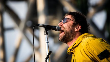 L'ancien chanteur du groupe Oasis, Liam Gallagher, au festival I-Days Area Expo Experience à Milan en 2018.&nbsp; (ROBERTO FINIZIO / NURPHOTO)