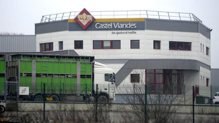 Une perquisition a eu lieu dans l'entreprise Castel Viandes &agrave; Ch&acirc;teaubriant (Loire-Atlantique), le 12 f&eacute;vrier 2013. (MAXPPP)