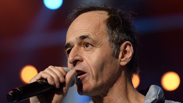 Le chanteur&nbsp;Jean-Jacques Goldman, le 15 janvier 2014 &agrave; Strasbourg (Bas-Rhin), lors d'un concert des Enfoir&eacute;s. (PATRICK HERTZOG / AFP)