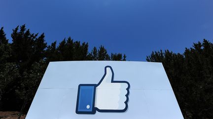 Au si&egrave;ge de Facebook, en Californie, le 15 mai 2012. (ROBYN BECK / AFP)