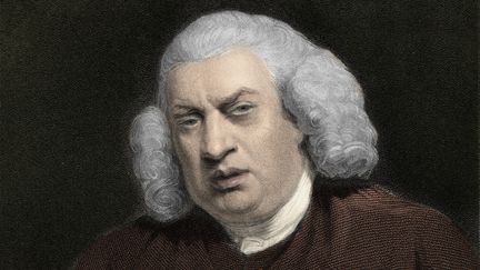 Samuel Johnson, écrivain anglais. (LEEMAGE)