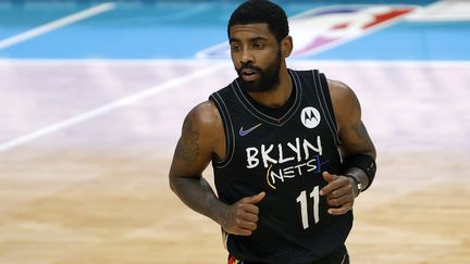 Kyrie Irving lors d'un match avec les Brooklyn Net, le 27 décembre 2020. (JARED C. TILTON / GETTY IMAGES NORTH AMERICA)