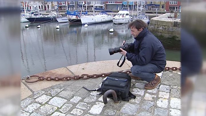 Le photographe Fred Le Lan disparu en 2019. (CAPTURE D'ÉCRAN FRANCE 3)